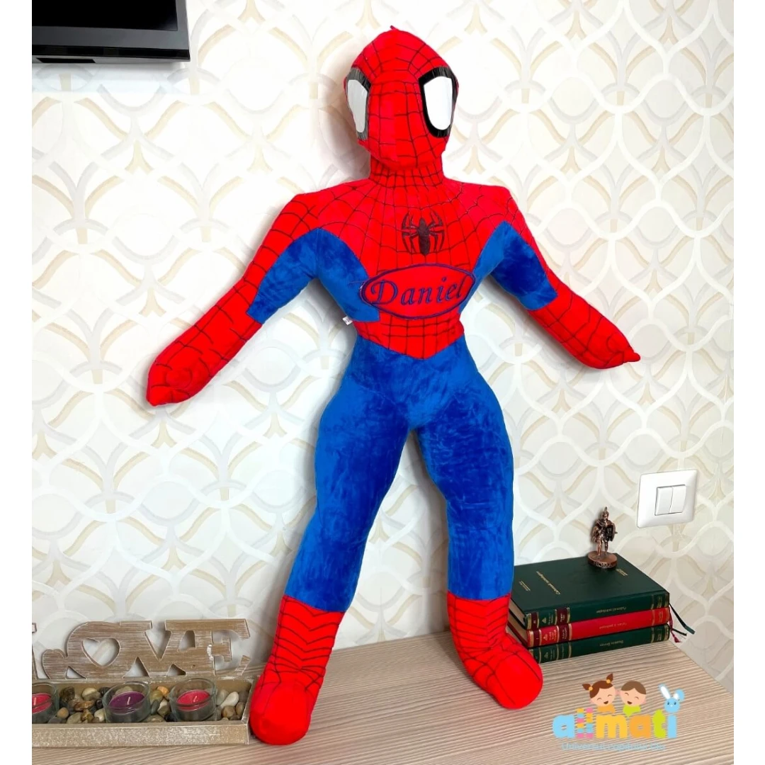 Spiderman din plus 100cm - Personalizat cu nume - 