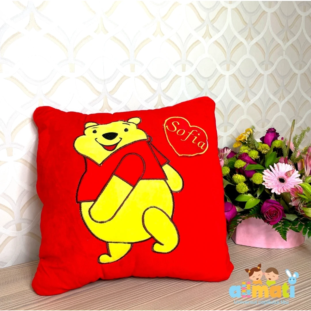 Perna din plus pentru copii - Winnie the Pooh, Personalizat cu nume - 