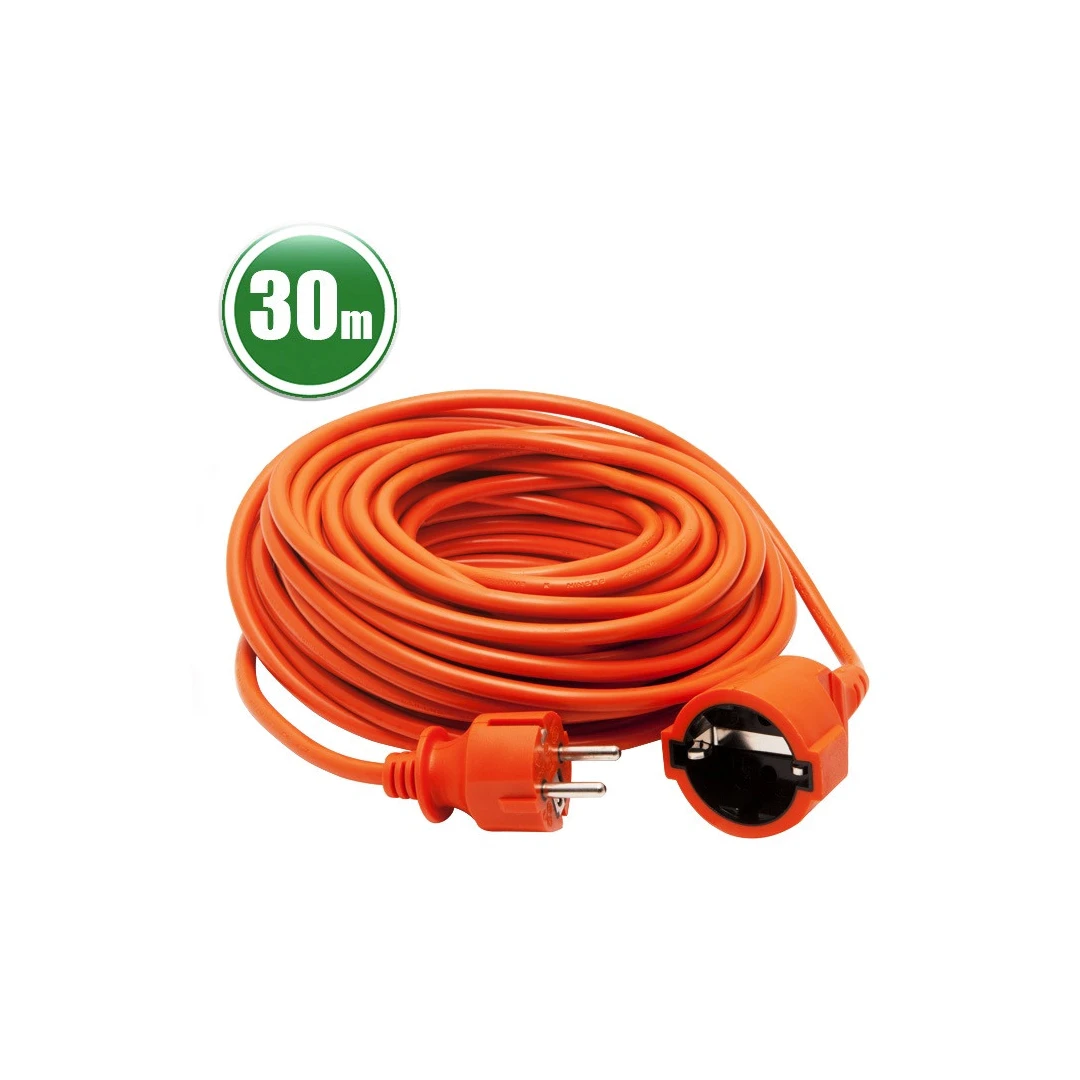 Cablu prelungitor, 3 x 1,0 mm², 30 m - 