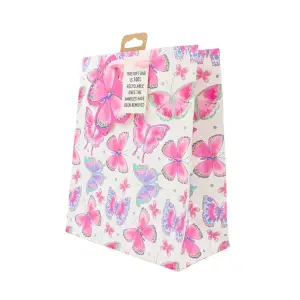 Pungă cadou Clairefontaine M Butterfly Pink - 