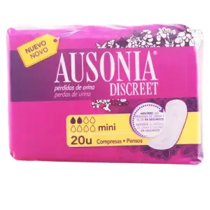 Mini absorbante pentru incontinenta urinara, Ausonia Discreet, 20 buc - 