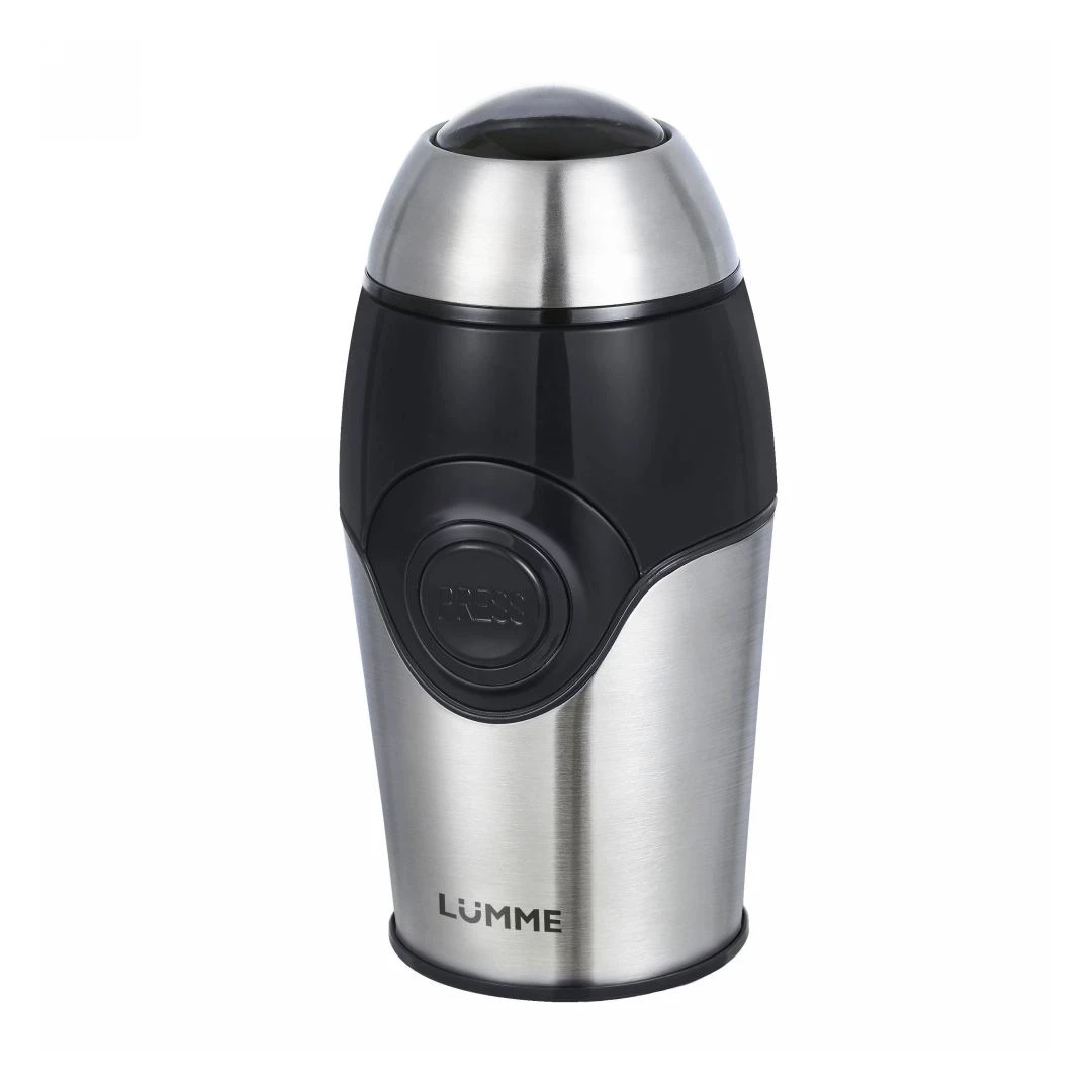 Rasnita de cafea LU-2604 Bl/P, 200 W, 50 g, Argintiu/Negru - 