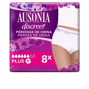 Chiloti de unica folosinta super-absorbanti, Ausonia Discreet boutique plus, 8 buc - 