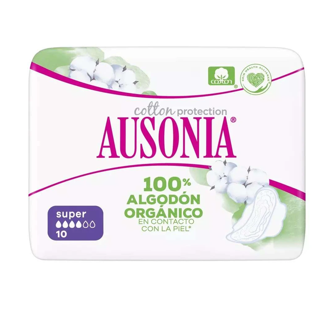 Absorbante organice, Ausonia Organic, 10 buc - 