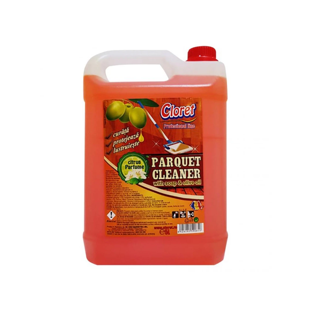 Detergent pardoseli din lemn Cloret Parquet Cleaner 5l - 