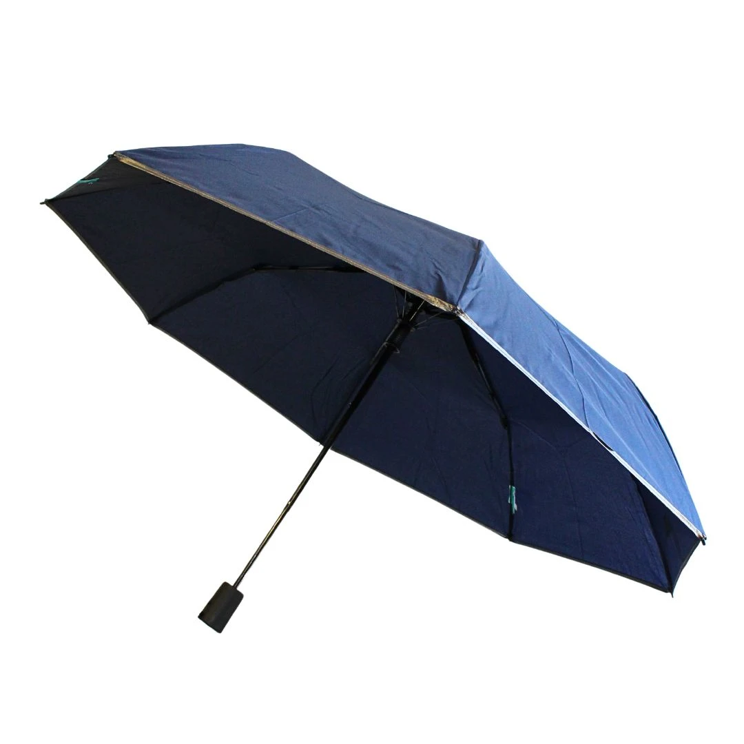 Umbrelă mini Perletti bleumarin pentru domni - 