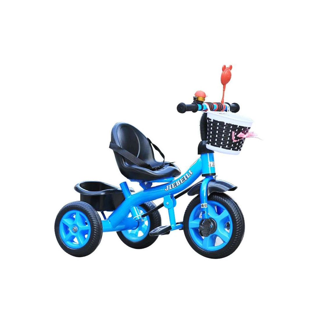Tricicleta cu pedale pentru copii 2-5 ani, Albastra - 