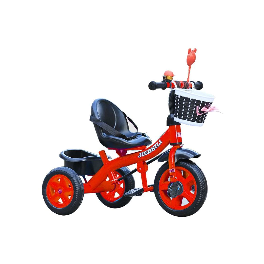 Tricicleta cu pedale pentru copii 2-5 ani, Rosie - 