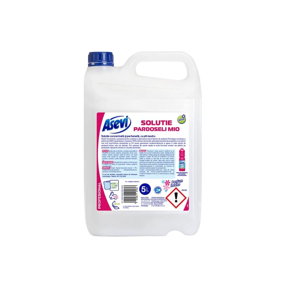Detergent concentrat Manual pardoseli 5L Asevi Mio - 