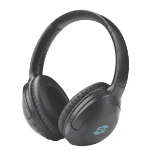 Casti wireless over-ear pliabile iSEN HL2, Negru, Bluetooth v5.3, Microfon incorporat, ANC (active noise cancelling), Bas stereo, 300mAh - 