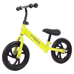 Bicicleta de echilibru fara pedale pentru incepatori,  2 - 5 ani, Galben - Bicicleta de echilibru fara pedale pentru incepatori, 2 - 5 ani, Galben
