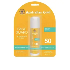 Stick facial cu factor de protectie solara, Australian Gold Face Guard sunscreen stick SPF50, 14 g - 