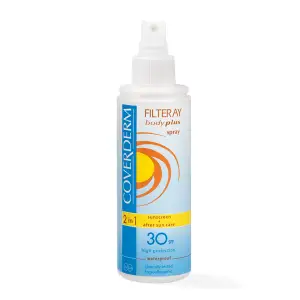 Filteray Body Plus Spray Spf 30, 150 ml, Coverderm - 