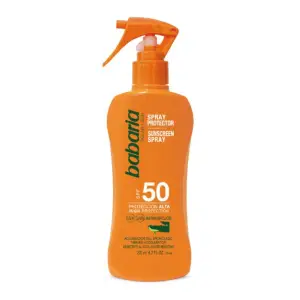 Lotiune spray cu aloe vera SPF 50, 200 ml, Babaria - 
