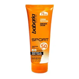 Crema cu protectie solara SPF 50 Sport Sun Cream, 75 ml, Babaria - 