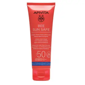 Lapte protectie solara corp si ten SPF50 Bee Sun Safe, 100 ml, Apivita - 