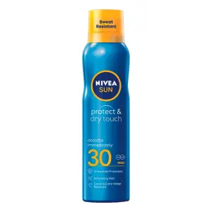 Spray protectie solara cu SPF30 Protect & Refresh Cooling Mist, 200 ml, Nivea Sun - 