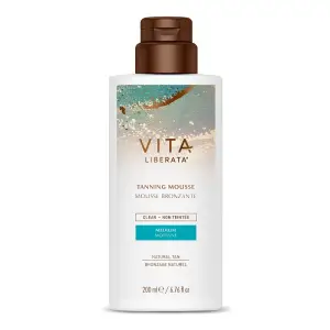 Spuma autobronzanta, nuanta medium Clear Tanning Mousse, 200 ml, Vita Liberata - 