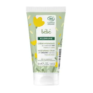 Crema Bio hidratanta pentru fata si corp, 50 ml, Klorane Bebe - 