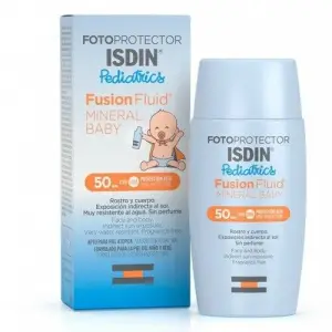 Fusion Fluid Mineral pentru copii SPF50, 50 ml, ISDIN Pediatrics - 