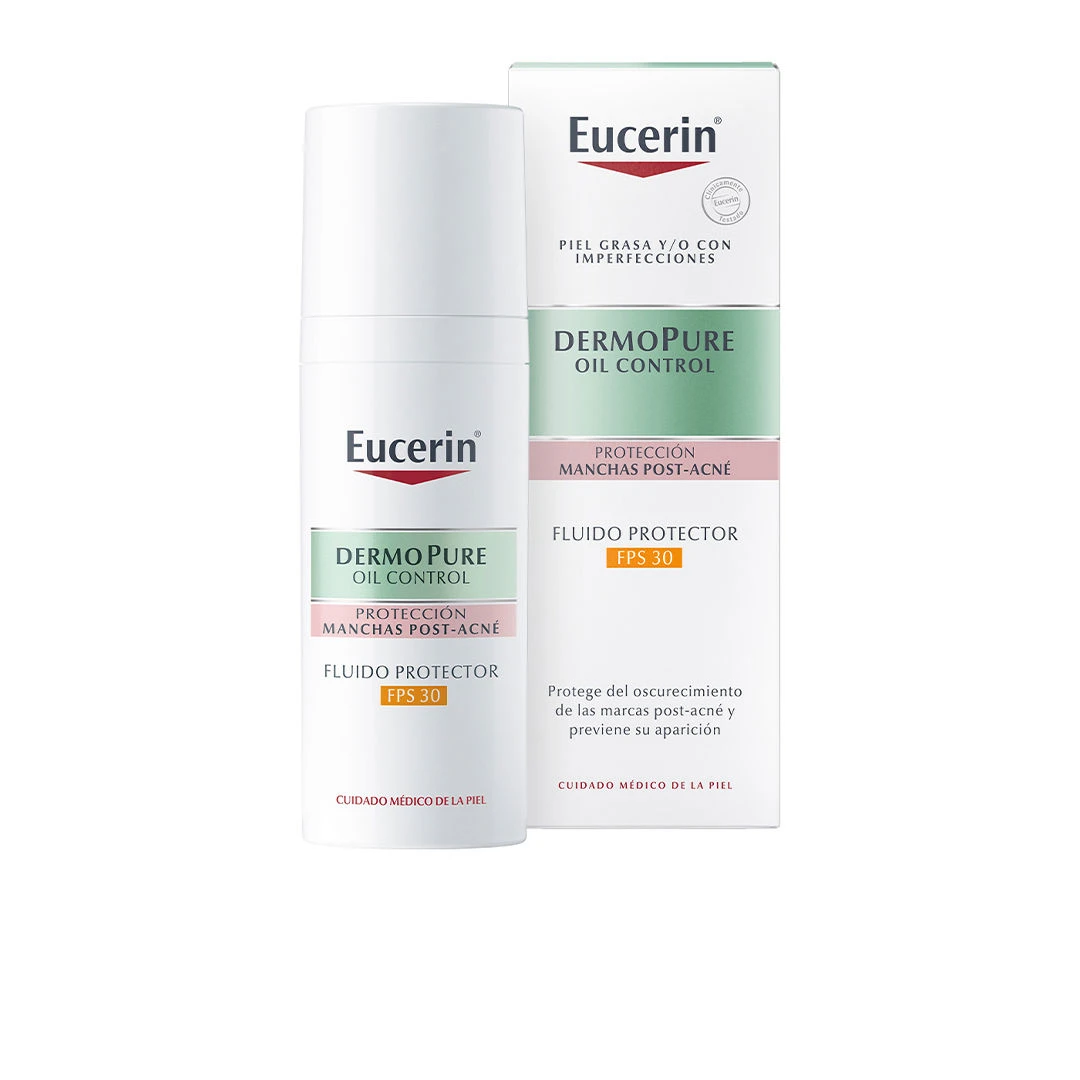 Emulsie cu protectie solara SPF 30 DermoPure, 50 ml, Eucerin - 