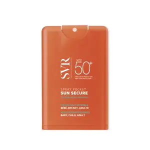 Spray Pocket SPF 50 Sun Secure, 20 ml, SVR - 
