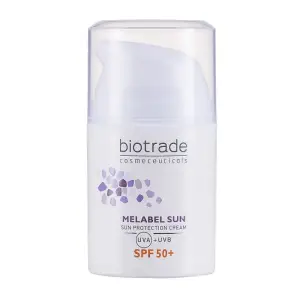 Crema hidratanta protectoare cu SPF 50+ Melabel Sun, 50 ml, Biotrade - 