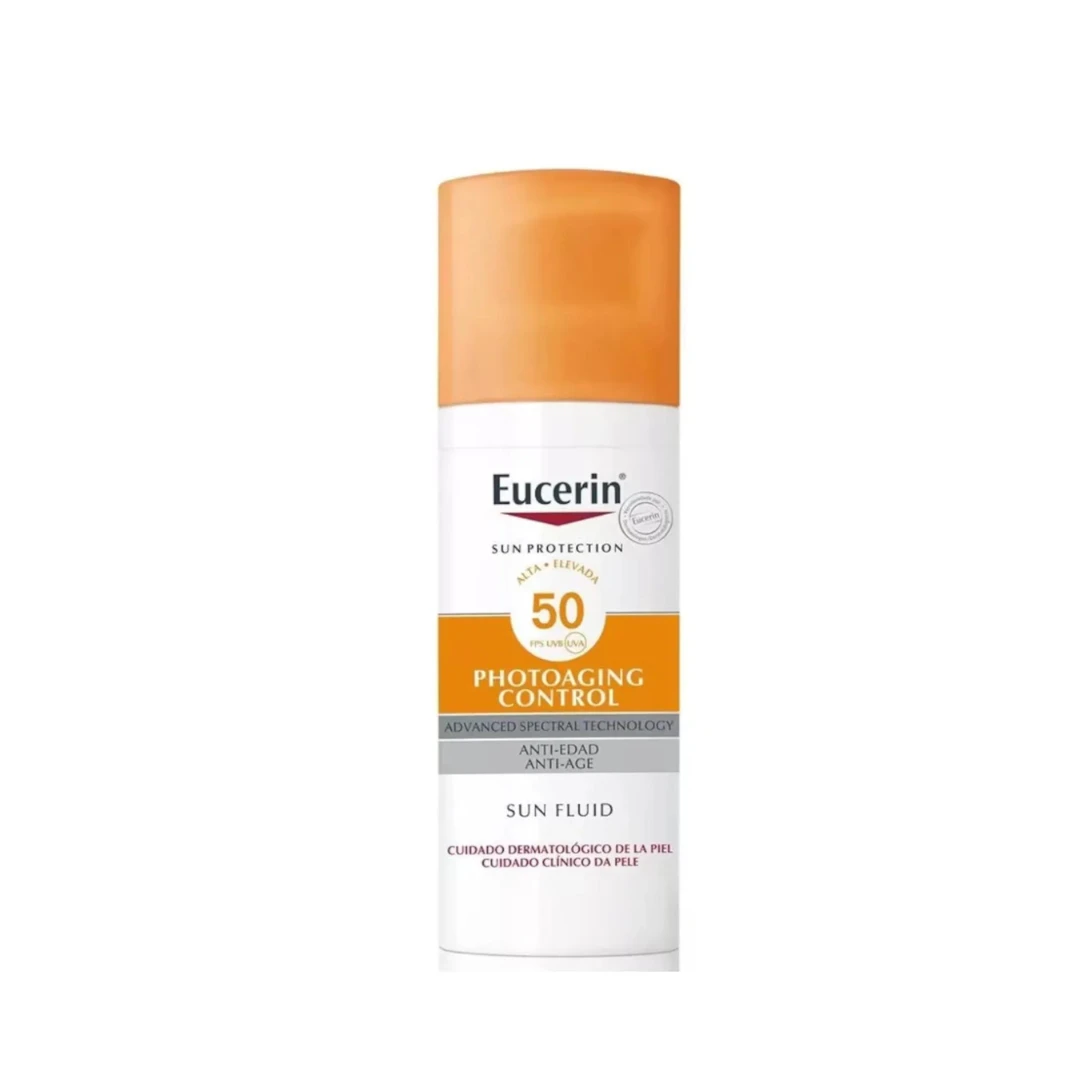 Emulsie cu protectie solara antirid SPF 50+ Sun Protection, 50 ml, Eucerin - 