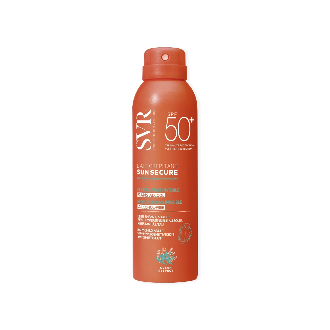 Lapte spumant efervescent SPF 50 Sun Secure, 200 ml, SVR - 