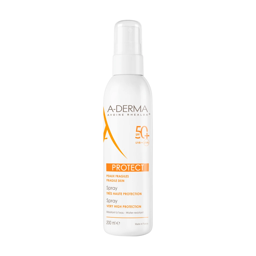 Spray pentru piele sensibila SPF50+, 200 ml, A-Derma - 