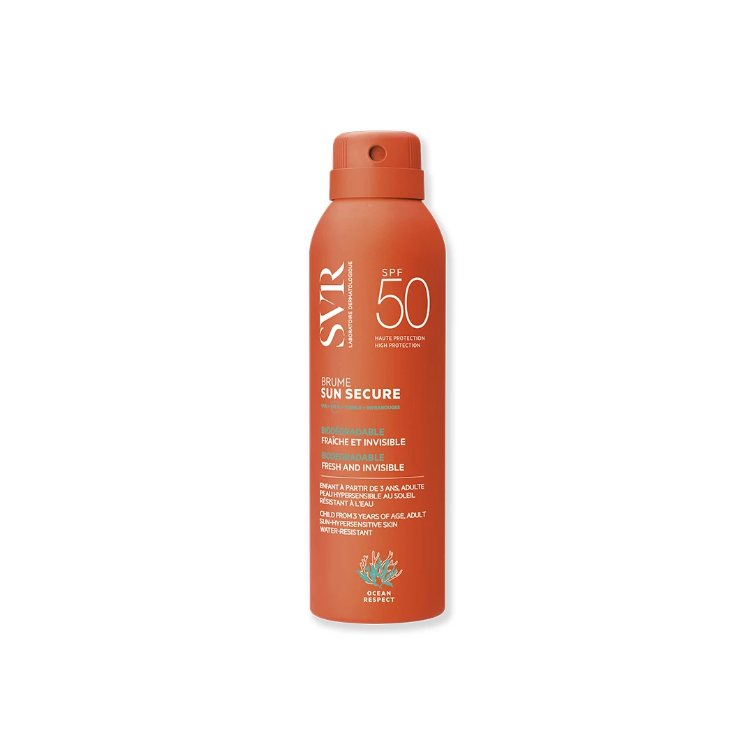 Spray cu absorbtie rapida SPF50+ Brume Sun Secure, 200 ml, SVR - 