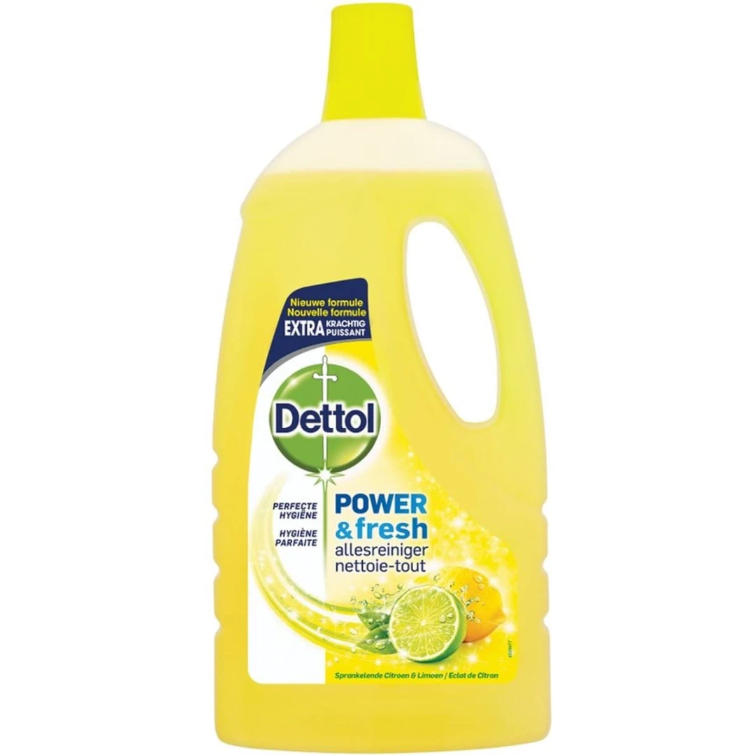 Detergent universal Dettol Power & Fresh toate suprafetele Lemon & Lime 1L - 