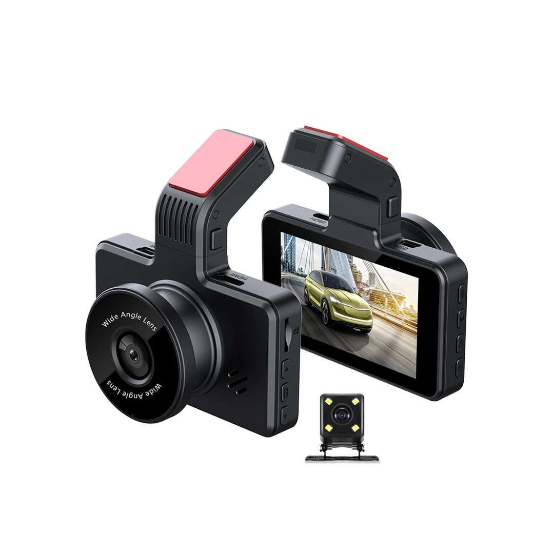 Camera auto Dubla (Fata-Spate) Surveill D903 Ultra FullHD, 3 inch, monitorizare a parcarii - 