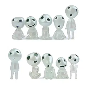 Set 10 figurine Fosforescente, Decorative, Alien Ghost - 
