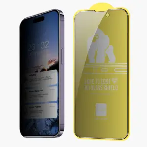Folie Sticla WEKOME pentru Iphone 13 PRO MAX, PRIVACY, 9D, Curved - 