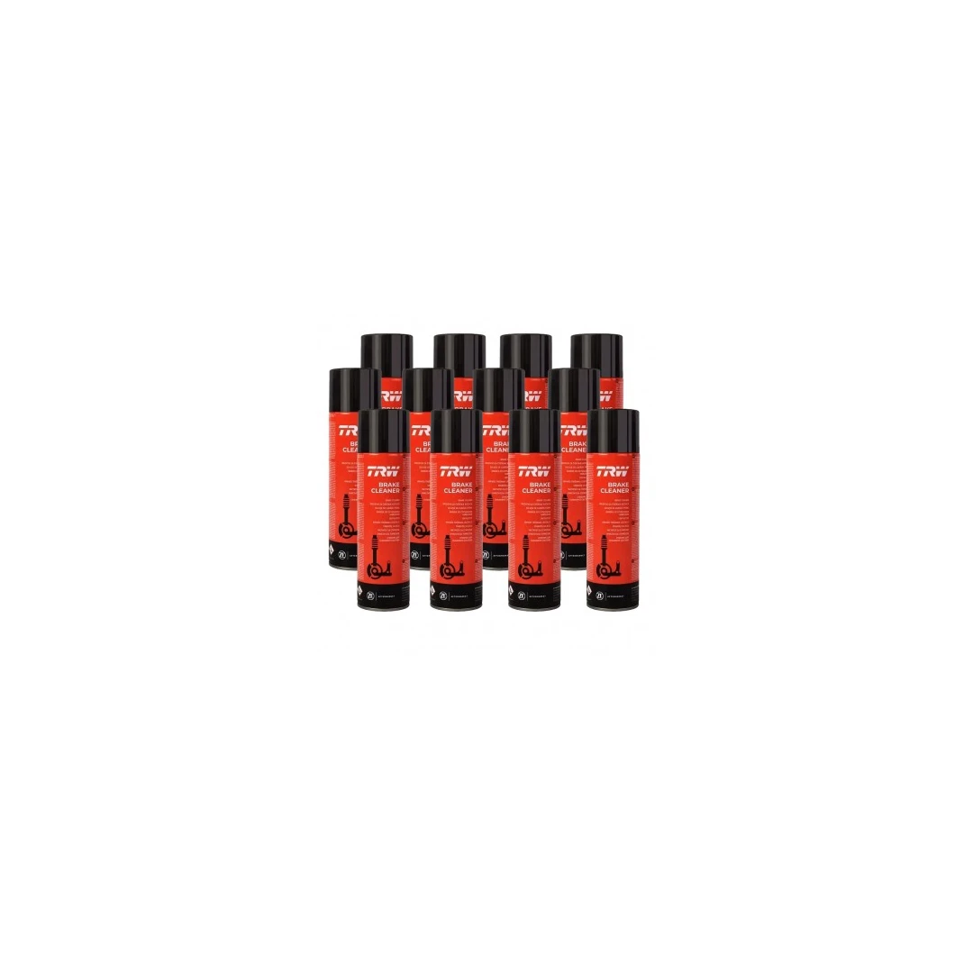 Set 12 buc spray  de curatat frana / ambreiajul TRW 500 ML - 