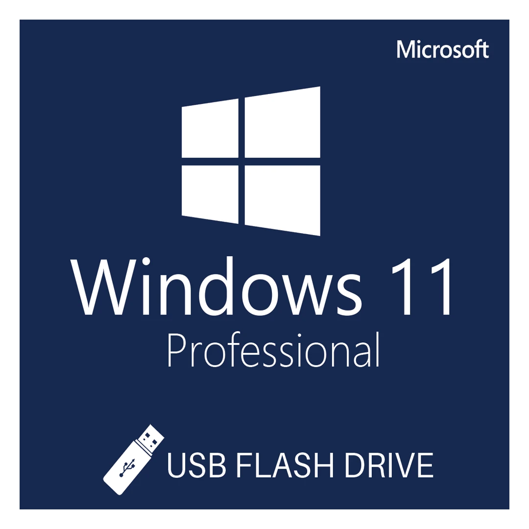 Windows 11 Pro, 64 bit, Multilanguage, Retail, USB - 