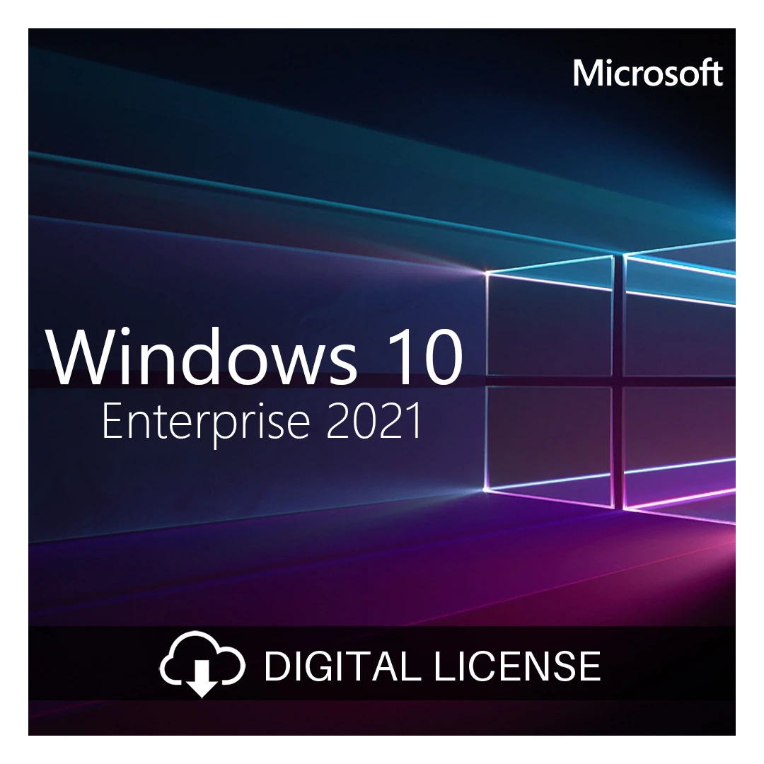 Windows 10 Enterprise 2021 LTSC, Multilanguage, 20 PC, licenta digitala - 