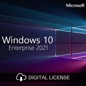 Windows 10 Enterprise 2021 LTSC, Multilanguage, 20 PC, licenta digitala - 