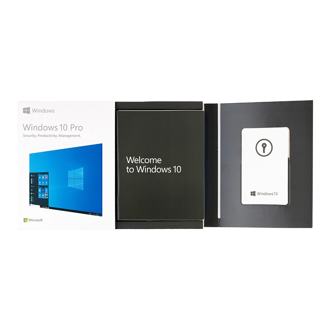 Windows 10 Pro, Retail FPP, 32/64 bit, Multilanguage, USB 3.0, eticheta CoA - 