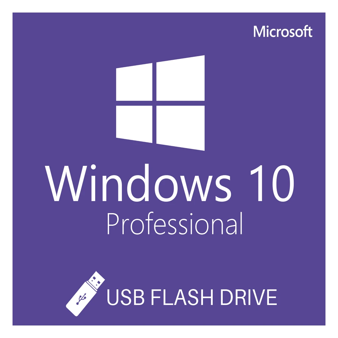 Windows 10 Pro, 32/64 bit, Multilanguage, Retail, USB - 