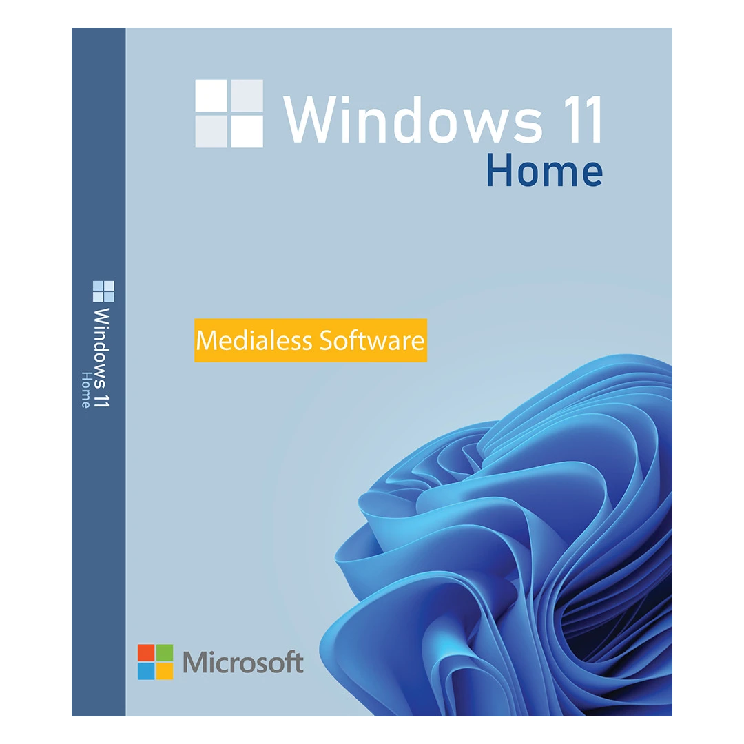 Windows 11 Home, 64 bit, Multilanguage, Retail, Medialess - 