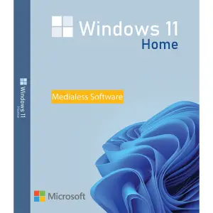 Windows 11 Home, 64 bit, Multilanguage, Retail, Medialess - 