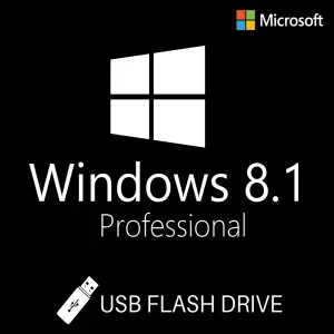Windows 8.1 Pro, 64 bit, Multilanguage, OEM, USB - 