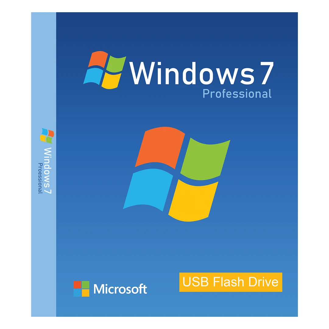 Windows 7 Pro, 32/64 bit, Multilanguage, OEM, Flash USB - 