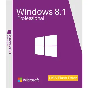 Windows 8.1 Pro, 32 bit, Multilanguage, Retail, Flash USB - 