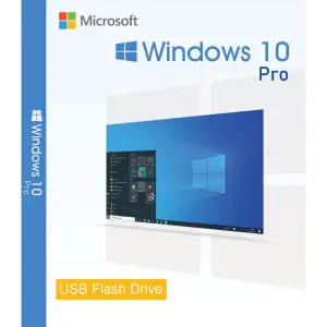 Windows 10 Pro, 32/64 bit, Multilanguage, Retail, Flash USB - 