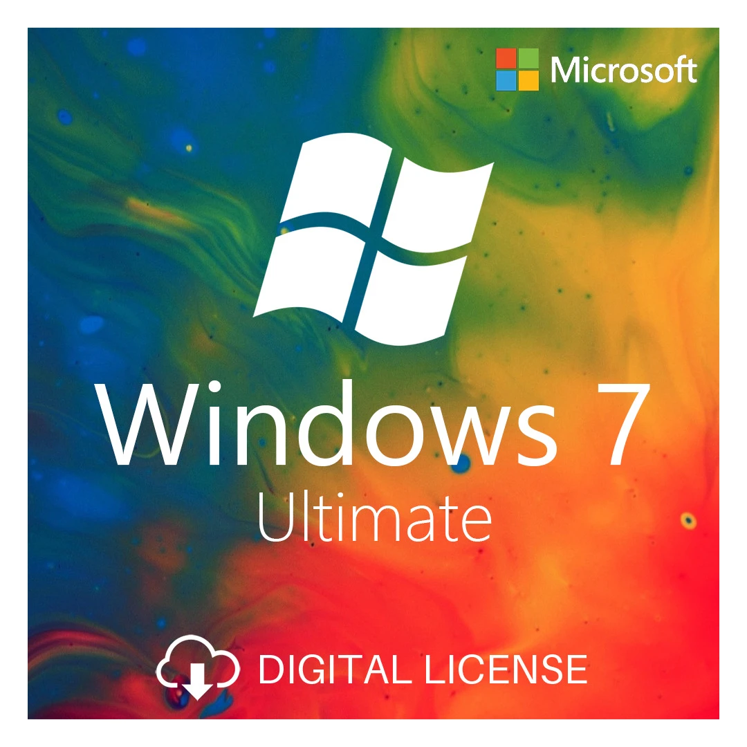 Windows 7 Ultimate, 32/64 bit, Multilanguage, Retail, licenta digitala - 