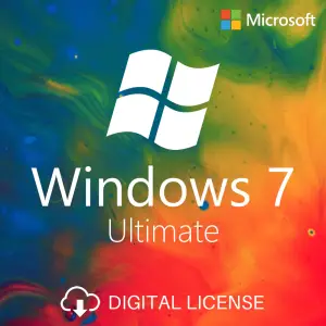 Windows 7 Ultimate, 32/64 bit, Multilanguage, Retail, licenta digitala - 