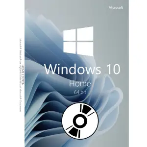 Windows 10 Home, 64 bit, Multilanguage, Retail, DVD - 